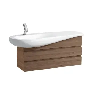 Laufen Alessi One Раковина 120х50хh16,5 см, с 1 отв., полка справа, цвет белый 8.1497.3.400.104.1