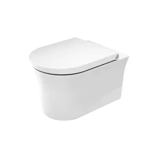Duravit White Tulip Унитаз подвесной 37х54 cм, безободковый, HygieneGlaze, цвет белый 2576092000