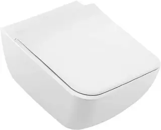 Villeroy & Boch Venticello Унитаз подвесной 37,5х56хh33 см., сидение в компл. цвет: альпийский белый 4611RL01