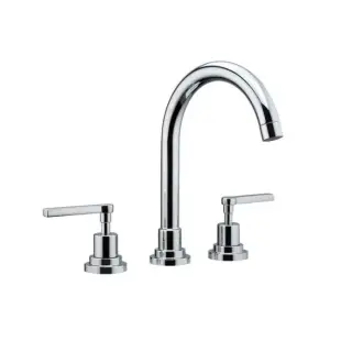 Nicolazzi Mac Kinley 05 Смеситель для раковины на 3 отверстия, излив 17,6 см, цвет хром 2208CR29