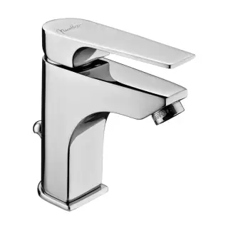 Nicolazzi Jungfrau Смеситель для раковины, с донным клапаном, излив 10,1 см, цвет хром 3102CR64