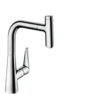Hansgrohe Talis Select M51 Смеситель для кухонной мойки однорычажный 220, цвет: хром 73852000