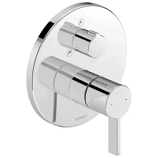 Duravit D-Neo Смеситель для ванны, на 2 источника, цвет хром DE5210018010