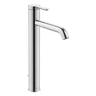 Duravit C.1 Смеситель для раковины на 1 отв. высокий h32,2 cм, излив 16,6 см, цвет хром C11040001010