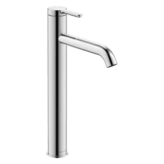 Duravit C.1 Смеситель для раковины на 1 отв. высокий h32,2 cм, излив 16,6 cм, цвет хром C11040002010