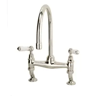 Devon&Devon Heritage Смеситель для кухни настольный, цвет никель блестящий MARF515NKS