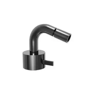 Fantini AF/21 Смеситель для биде, 1 отв., излив 13 см, цвет Matt Gun Metal PVD 27 P5 A508WF