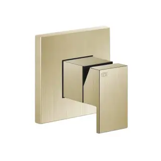 Gessi Rettangolo Смеситель для душа встраиваемый, внешняя часть, цвет: brushed brass PVD 20119#727