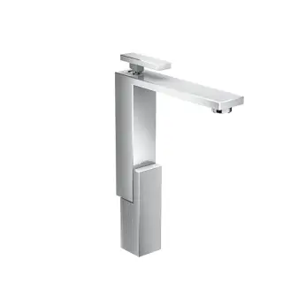 Axor Edge Смеситель для раковины однорычажный высокий с донным клапаном на 1 отверстие, цвет: хром 46031000