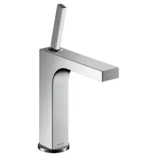 Axor Citterio Смеситель для раковины однорычажный на 1 отверстие с донным клапаном, цвет: хром 39031000