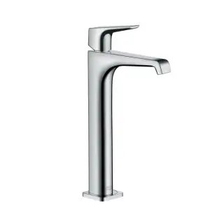 Axor Citterio E Смеситель для раковины высокий на 1 отверстие с донным клапаном, цвет: хром 36113000