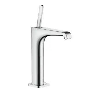 Axor Citterio E Смеситель для раковины высокий на 1 отверстие с донным клапаном, цвет: хром 36103000