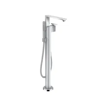 Axor Edge Смеситель для ванны, напольный, однорычажный, с ручным душем 