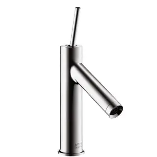 Axor Starck Смеситель для раковины на 1 отверстие с донным клапаном, цвет: хром 10117000