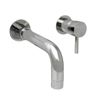 Nicolazzi Olympus Смеситель для раковины на 2 отв., встраиваемый, излив 19 см, цвет: хром 3778CR