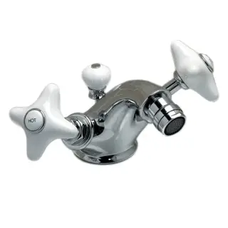 Devon&Devon White Rose Смеситель для биде на 1 отв, цвет хром UTWR720CR