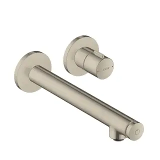 Axor Uno Смеситель для раковины встраиваемый внешняя часть, с дон. клап., цвет: шлифованный никель 45113820