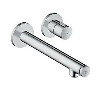 Axor Uno Смеситель для раковины встраиваемый внешняя часть, с донным клапаном, цвет: хром 45113000