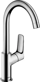 Hansgrohe Logis Смеситель для раковины, с донным клапаном, цвет: хром 71130000