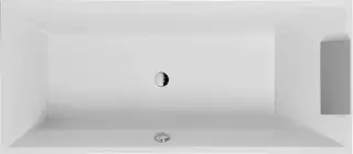 Villeroy & Boch Squaro Ванна из Quaril 180х80 см, цвет Alpin UBQ180SQR2V-01