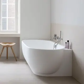 Duravit Luv Ванна из минерального литья 180x95 см, цвет белый 700433000000000