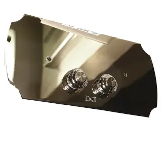 Devon&Devon Смывная клавиша двойного смыва, цвет никель блестящий DEPLNKL