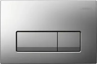 Geberit Delta 51 Кнопка смыва для интсалляции, пластик, цвет: хром матовый 115.105.46.1