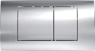 Geberit Twinline 30 Кнопка смыва для инсталляции, пластиковая, цвет: хром глянцевый 115.899.KH.1
