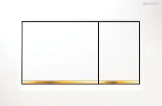 Geberit Sigma 30 Кнопка смыва для инсталляции, цвет: белый, полоска позолоченная 115.883.KK.1
