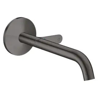 Axor One Смеситель для раковины встраиваемый внешняя часть, с д/к, цвет: шлифованный черный хром 48112340