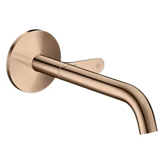 Axor One Смеситель для раковины встраиваемый, внешняя часть, с д/к, цвет: полир. красное золото 48112300