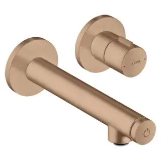 Axor Uno Смеситель для раковины встраиваемый внешняя часть, с д/к, цвет: шлифованное красное золото 45112310