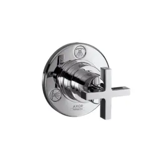 Axor Citterio Запорный/переключающий вентиль Trio/Quattro, внешняя часть, цвет: хром 39925000