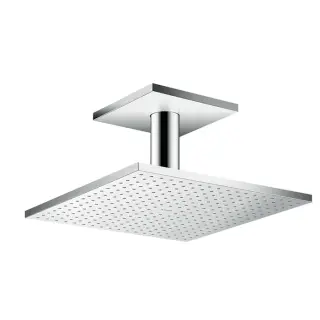 Axor Shower Solutions Верхний душ 30x30 см, 2 вида струи, кронштейн потолочный 10 см, цвет: хром 35320000
