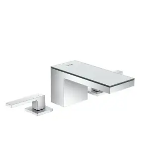 Axor MyEdition Смеситель для раковины двухвентильный на 3 отверстия с донным клапаном, цвет: хром 47050000