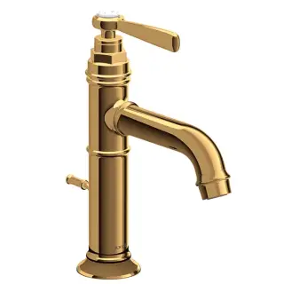 Axor Montreux Смеситель для раковины на 1 отверстие с донным клапаном, цвет: полированное золото 16515990