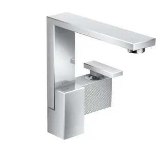 Axor Edge Смеситель для раковины однорычажный высокий с донным клапаном на 1 отверстие, цвет: хром 46021000