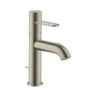 Axor Uno Смеситель для раковины на 1 отверстие с донным клапаном, цвет: шлифованный никель 38023820