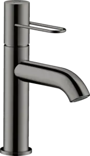 Axor Uno Смеситель для раковины на 1 отверстие с донным клапаном, цвет: полированный черный хром 38026330