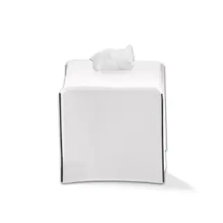 Decor Walther Nappa Салфетница настольная, цвет: белый 0938150