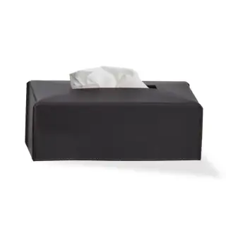 Decor Walther Nappa Салфетница настольная, цвет: черно-коричневый 0938090