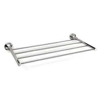 Decor Walther Classic HTA Полка для полотенец 60x25 см, подвесная, цвет: никель полированный 0512530