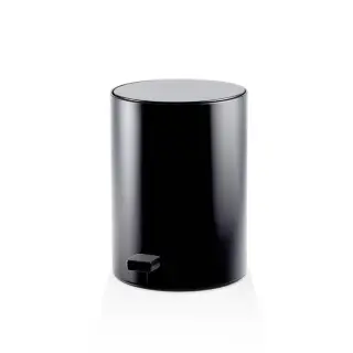 Decor Walther Universal TE 50 Ведро 23,5xh32 см, с педалью и крышкой, цвет: черный матовый 0613660