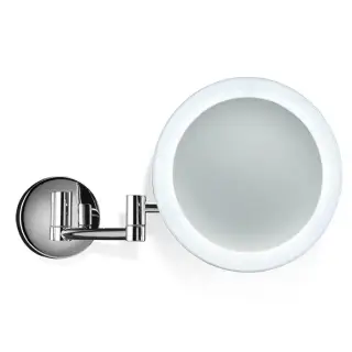 Decor Walther BS 60/V N Косметическое зеркало 20 см, подвесное, увел. 5x, цвет хром 0120400
