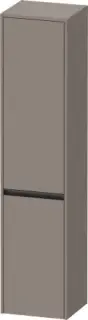 Duravit Ketho.2 Шкаф подвесной 40х36х176h см, цвет: базальт матовый K21329L43430000