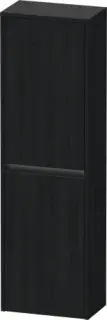Duravit Ketho.2 Шкаф подвесной 40х24х132h см, цвет: дуб черный K21319L16160000