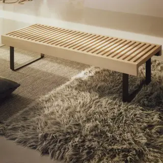 Effegibi Лежак Дерево/Алюминий, 184x65xh38 см, Хемлок AR 20 15 0032