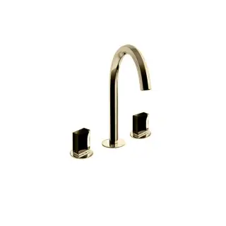 Fantini Venezia Смеситель для раковины, излив 17,5 cм, цвет Matt British Gold PVD 29 P6 N404S