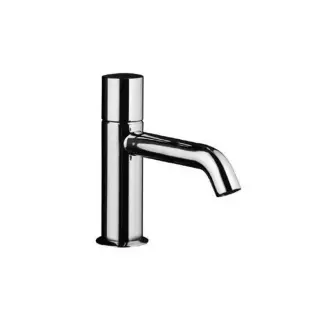 Fantini Nostromo Смеситель для раковины, 1 отв., излив 14,5 cм, цвет нерж. сталь 50 93 E903WF