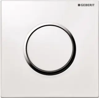 Geberit Sigma 01 Кнопка смыва для писсуара, пневмопривод, пластик, цвет: хром глянцевый 116.011.21.5